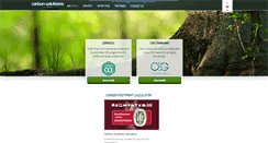 Desktop Screenshot of carbonsolutionsglobal.com